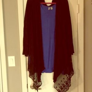 Black Sweater with Sass